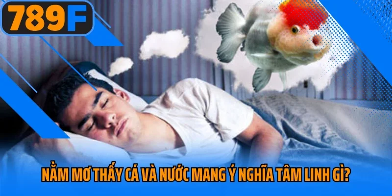 Nằm mơ thấy cá và nước mang ý nghĩa tâm linh gì?
